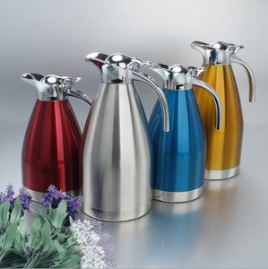 Carpe de service <span class=keywords><strong>à</strong></span> café thermique <span class=keywords><strong>à</strong></span> Double paroi, 1.5 l, en acier inoxydable, bouilloire d'<span class=keywords><strong>eau</strong></span> chaude isolante sous vide - Product Image 6