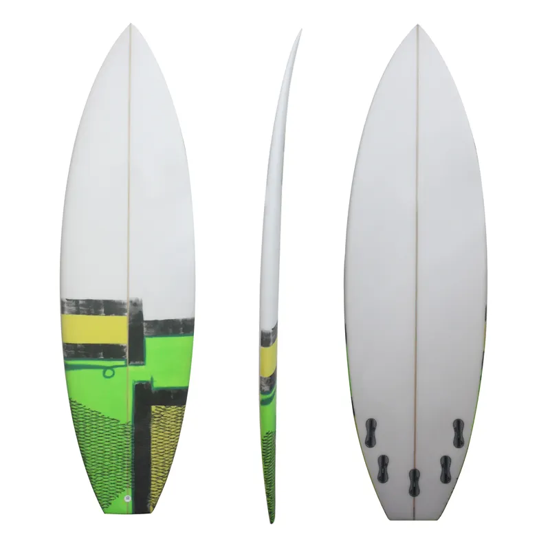 New pro china factory direct pu surfboard carbon net tail surfboard