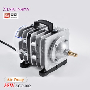 Bomba de compresor de aire 35W 40L/Min magnética eléctrica de 220V SUNSUN ACO-002 para la acuicultura de aireador de acuario - Product Image 1