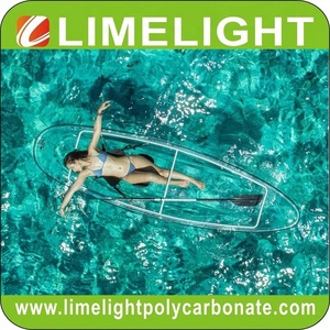 <strong>Double</strong> Seats and Paddles Transparent Canoe <strong>clear</strong> <strong>Kayak</strong> Crystal Canoe Rowing Boat Polycarbonate <strong>Kayak</strong> - Product Image 5