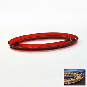 Bandeja grande de plástico rectangular simple - Product Image 5