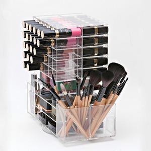 Spinning Acrylique Titulaire <span class=keywords><strong>de</strong></span> Rouge À Lèvres Organzier, rotation Acrylique <span class=keywords><strong>Maquillage</strong></span> <span class=keywords><strong>Organisateur</strong></span> - Product Image 2