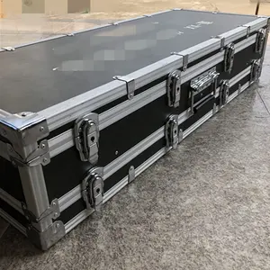 Customized Heavy Duty Lockable Shock-Proof Aluminum Double Gun Case