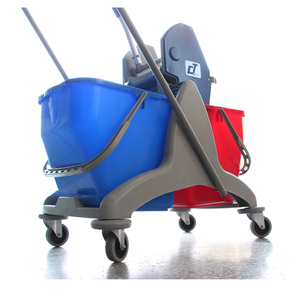 Chariot de nettoyage à roulettes pour hôtel, restaurant, hôpital, hôtel, 30l, 50l