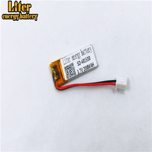 Stecker <span class=keywords><strong>2</strong></span>,0-<span class=keywords><strong>2</strong></span> P 401530 200 mah <span class=keywords><strong>3</strong></span>,7 v Wiederaufladbare lipo batterie solar li ionen polymer lithium-batterie mit PCM - Product Image 4