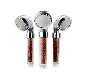 <span class=keywords><strong>Soffione</strong></span> <span class=keywords><strong>Doccia</strong></span> a Ioni Negativi ad Alta Pressione <span class=keywords><strong>con</strong></span> Getto Effetto Pietra - Product Image 1