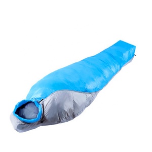 Saco de Dormir de Plumón de Pato de Nailon Estilo Momia para Invierno, para Acampar al Aire Libre - Product Image 5