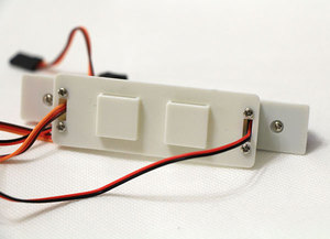 Barre de feux LED pour camion RC 4x4, rotation à 360 degrés, utilisation nocturne, jouet radiocommandé en plastique pour <span class=keywords><strong>Tamiya</strong></span> RC4WD - Product Image 4