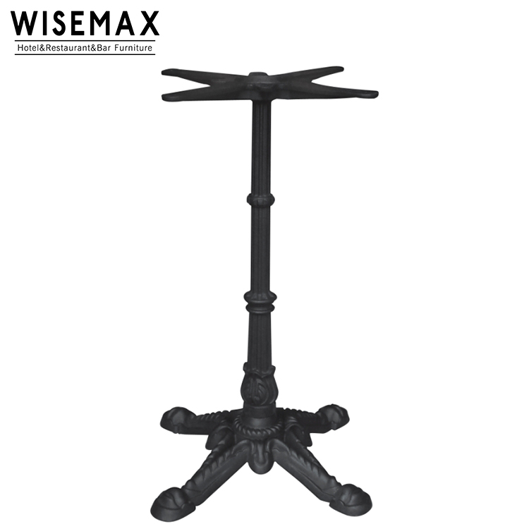 Чугунное покрытие, основание для стола, металлическое основание для журнального столика и стула для бистро