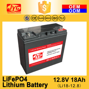 Çevrim ömrü lityum iyon <span class=keywords><strong>Lipo</strong></span> Lifepo4 pil> 2000 devir @ 1C % 100% DOD 12.8V <span class=keywords><strong>18ah</strong></span> 12V JYC pil - Product Image 2
