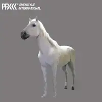Animatronic película de animal de simulação, cavalo de fibra de vidro para venda