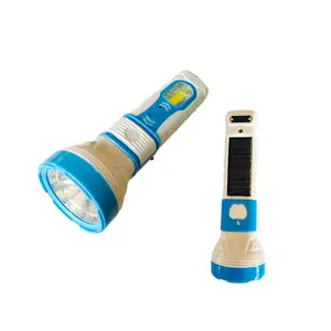 Factory solar Rechargeable torch light for camping