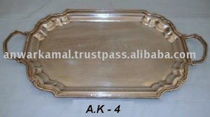 Bandeja de latón para mesa de centro de mesa de boda de calidad superior para servir comida y desierto - Product Image 2