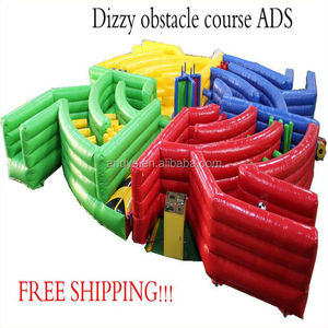 Pista <span class=keywords><strong>de</strong></span> Obstáculos Dizzy X Rodeo o Obstáculos Inflables Dizzy Meltdown o Juegos Gigantes Inflables Mecánicos Dizzy - Product Image 6