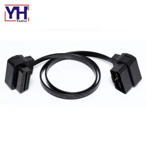 Proveedor de oro OBD2 cable de extensión macho a hembra para dispositivo de gestión de flotas