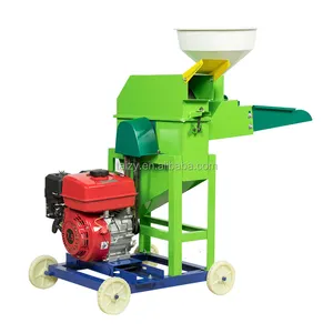 Hot sale hay chaff cutter and grain corn crush combineded machine