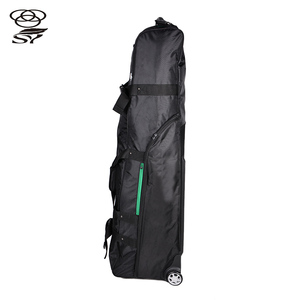 Housse de <span class=keywords><strong>voyage</strong></span> pliable pour club de <span class=keywords><strong>golf</strong></span> Sac de <span class=keywords><strong>voyage</strong></span> en nylon 840D robuste pour compagnies aériennes avec roues - Product Image 1