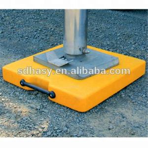 プラスチック製アウトリガーパッド/軽量UHMWPEベースプレート（自動車クレーン用アウトリガーパッド/滑り止め道路保護マット） - Product Image 4