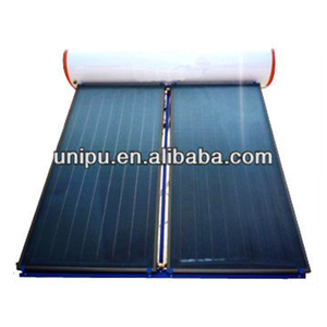 <span class=keywords><strong>Calentador</strong></span> de agua caliente <span class=keywords><strong>solar</strong></span> de panel plano de placa plana de gravedad con recubrimiento de polvo de Cromo Negro a presión precio competitivo nuevo estilo UNIEPU - Product Image 2