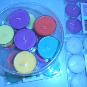 4 Ore Senza Fumo Aromaterapia Bianco/Rosso Candela <span class=keywords><strong>Tealight</strong></span> - Product Image 6