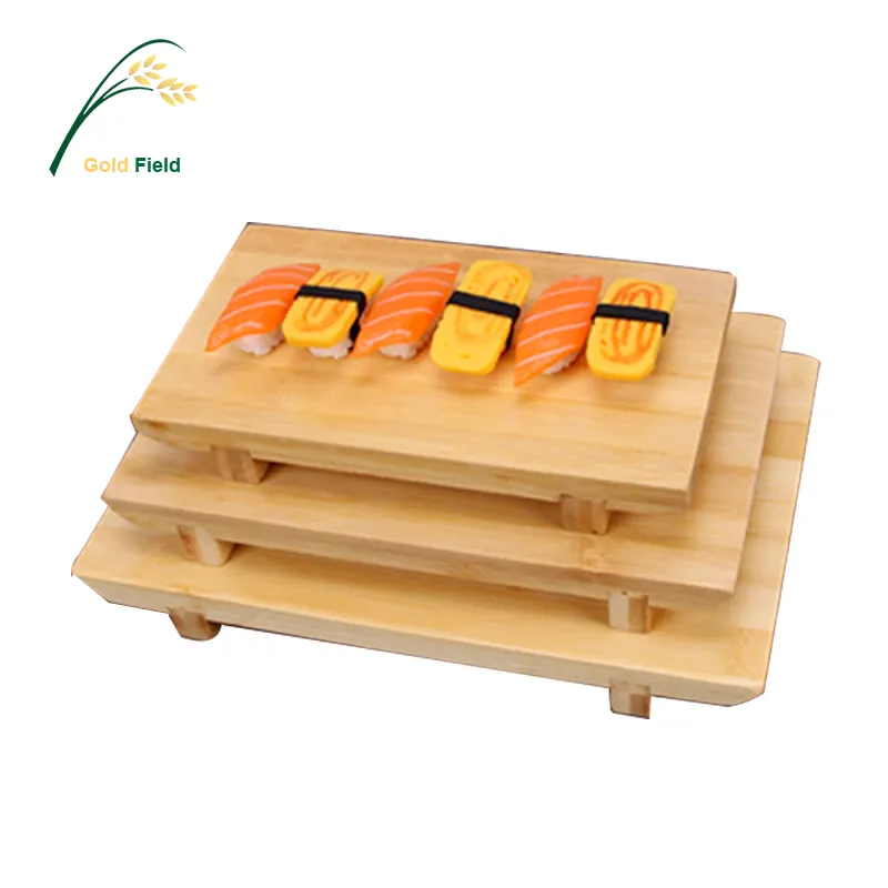 Đĩa Tre Trang Trí Bàn Sushi Phong Cách Nhật Bản