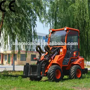 de movimiento de tierra maquinaria dy840 cargador de jardín tractor pequeño cargador para la venta