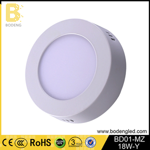 Led de panel llevada ligh exposed ronda al por mayor alibaba exposed ronda luz del panel de 18 W Led luces del panel - Product Image 1
