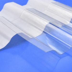 Tôle de <span class=keywords><strong>polycarbonate</strong></span> <span class=keywords><strong>ondulée</strong></span> transparente de 1,2 mm d'épaisseur pour fixation en usine - Product Image 2