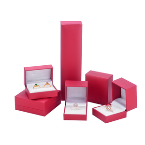 Tùy chỉnh cao cấp hiển thị bằng gỗ trường hợp đối với trang sức-cho Khuy măng sét nhẫn bông tai dây chuyền vòng tay và quà tặng - Product Image 1