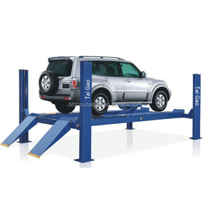 3.5T 4 Post Hydraulic Wheel Alignment <strong>Car</strong> Lift With Rolling <strong>Jack</strong> With Low <strong>Price</strong> - Product Image 4