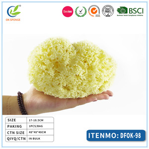 Esponja Natural de lana de mar, 6-7 pulgadas, esponja suave para limpiar el cuerpo - Product Image 3