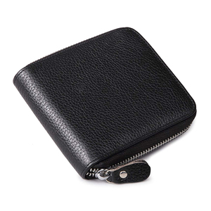 <strong>Zip</strong> Around Bifold <strong>Wallet</strong> RFID Blocking <strong>Men's</strong> Leather Zipper <strong>Wallet</strong> - Product Image 5
