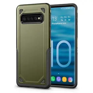 럭셔리 갑옷 Shockproof PC TPU 보호 케이스 삼성 갤럭시 S10 플러스