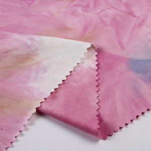 Spandex de poliéster de alta densidad textil de <span class=keywords><strong>tinte</strong></span> de corbata single jersey tejido de punto de - Product Image 5