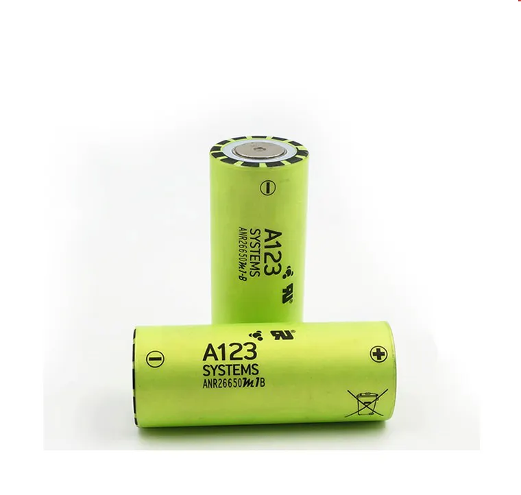 A123 lifepo4 A123 26650 3.3V 2.5Ah a123 anr26650m1b電動自転車用充電式バッテリーA123M1B