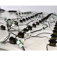 Kit de Micro Servo FEETECH SCS009 RC, Servo de 6V y 2.3kg, Controlador USB, Robot Caminante de Metal, Robot Social, Ensamblaje, Cámara Giratoria