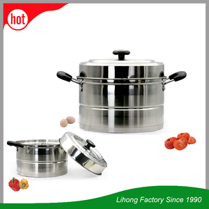 Cuiseur vapeur professionnel en acier inoxydable à 2 ou 3 étages <span class=keywords><strong>Optima</strong></span> Steamer - Product Image 3