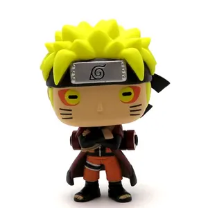 Abitudine fare il vostro proprio disegno di plastica anime pop figure, pvc anime character pop figura