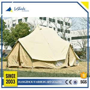 Económico familia camping lona circular única tienda de campana - Product Image 4