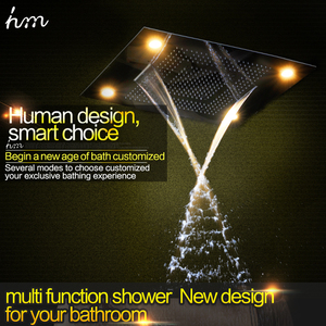 600x800 big kích thước vòi hoa sen set tĩnh nhiệt vòi nước thiết lập Mới lãng mạn hình chữ nhật tắm đầu dẫn ánh sáng mưa vòi hoa sen trộn với van - Product Image 6