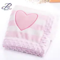 Flannel Fleece Baby Blanket Minky Blanket Double Layered Super Soft 100 Polyester Fleece Blanket