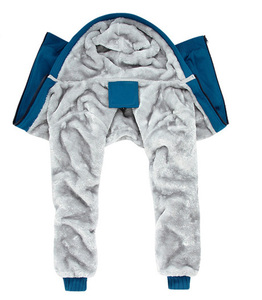 Nuovo Design Casual Casual felpe invernali in <span class=keywords><strong>pile</strong></span> con cappuccio da <span class=keywords><strong>uomo</strong></span>, pesante con <span class=keywords><strong>Zip</strong></span> in <span class=keywords><strong>pile</strong></span> foderato di pelliccia - Product Image 5
