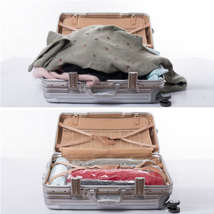 Extérieur De <span class=keywords><strong>Voyage</strong></span> Transparent Économiseur D'espace Sacs De Stockage <span class=keywords><strong>Sous</strong></span> <span class=keywords><strong>Vide</strong></span> pour Valise Bagages - Product Image 6