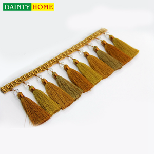 Alibaba Meilleures Ventes Coloré Garniture Fringe Pour Rideau Fringe Pour Rideaux Garniture Gland <span class=keywords><strong>THome</strong></span> Textile En Chine - Product Image 5