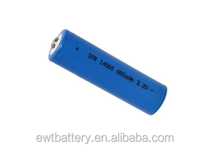공장 최고의 가격 14500 <span class=keywords><strong>lifepo4</strong></span> 배터리 <span class=keywords><strong>3.2v</strong></span> 400mah IFR14500 <span class=keywords><strong>lifepo4</strong></span> 충전식 배터리 셀 - Product Image 3