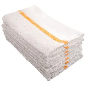 Khăn Bếp Sọc 100% Cotton Cổ Điển Khăn Lau Bát Đĩa Khăn Thanh Hoàn Hảo