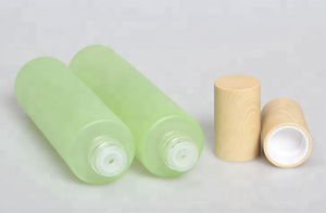 30g 50g 30 ml 50 ml 100 ml vuoto di bambù di legno del modello in plastica coperchio gelo verde bottiglia di crema di vetro vaso - Product Image 5