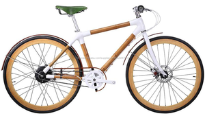 Ecológico de bambú original blanco conjunto ciudad bicycle - Product Image 2