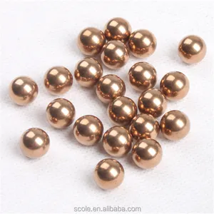 H62/65 Твердый латунный шар, медный шар от 0,5 мм до 50 мм - Product Image 1