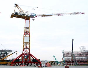 Giá tốt 50 t vxgtl750 II CE ISO xây dựng tháp cần cẩu Dubai 50 tấn cần cẩu tháp - Product Image 2